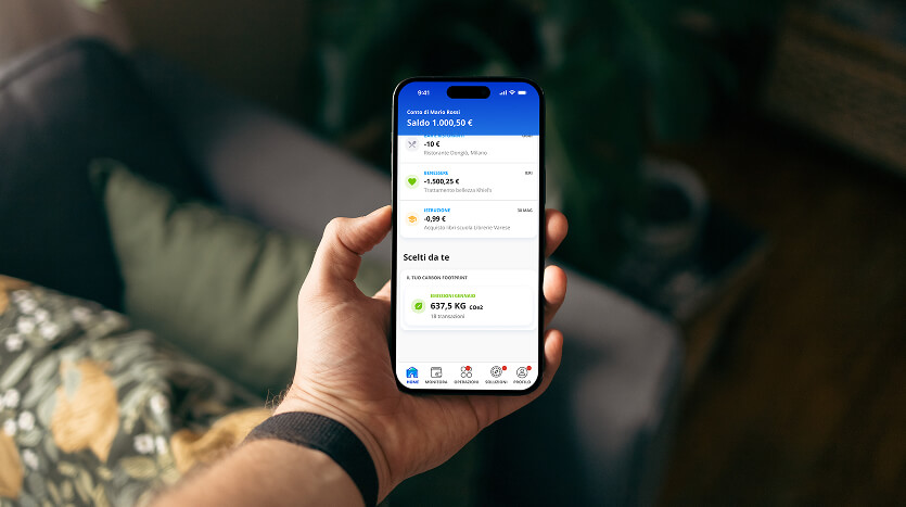 Funzionalità app Sella